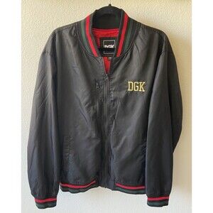 *RARE* Vintage Nylon DGK Jason Polo Bear Jacket Mens Size Large L